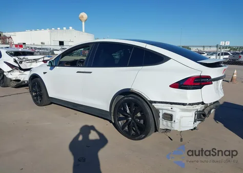 2020 Tesla Model X Long Range Dual Motor All-Wheel Drive/Long Range Plus Dual Motor All-Wheel Drive from USA, damaged, VIN 5YJXCBE21LF228901